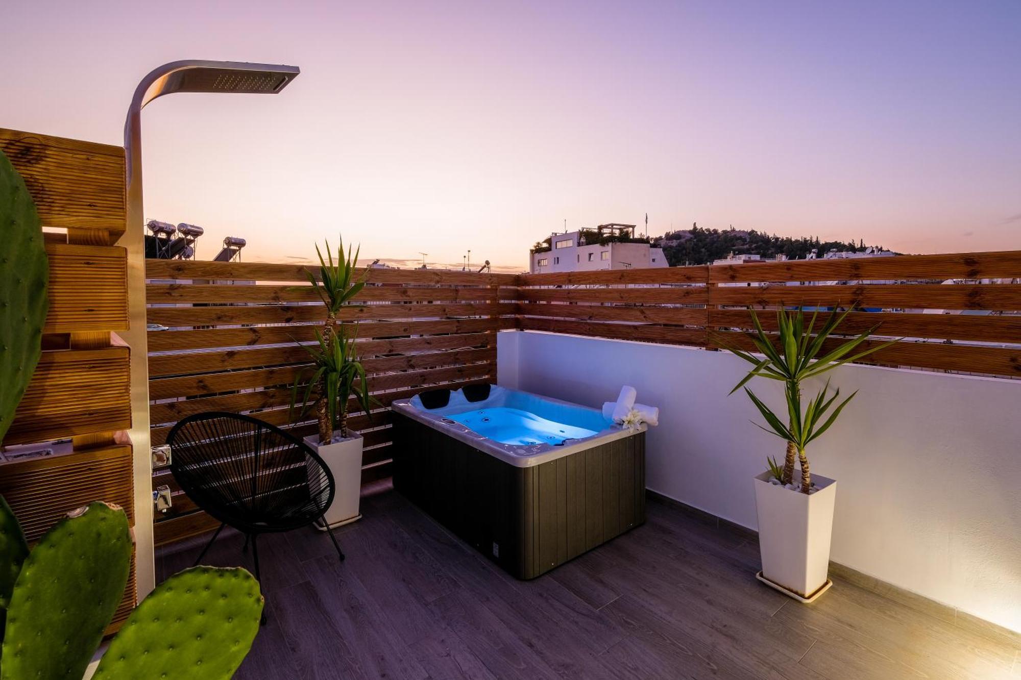 Appartement Acropolis View With Jacuzzi à Athènes Extérieur photo