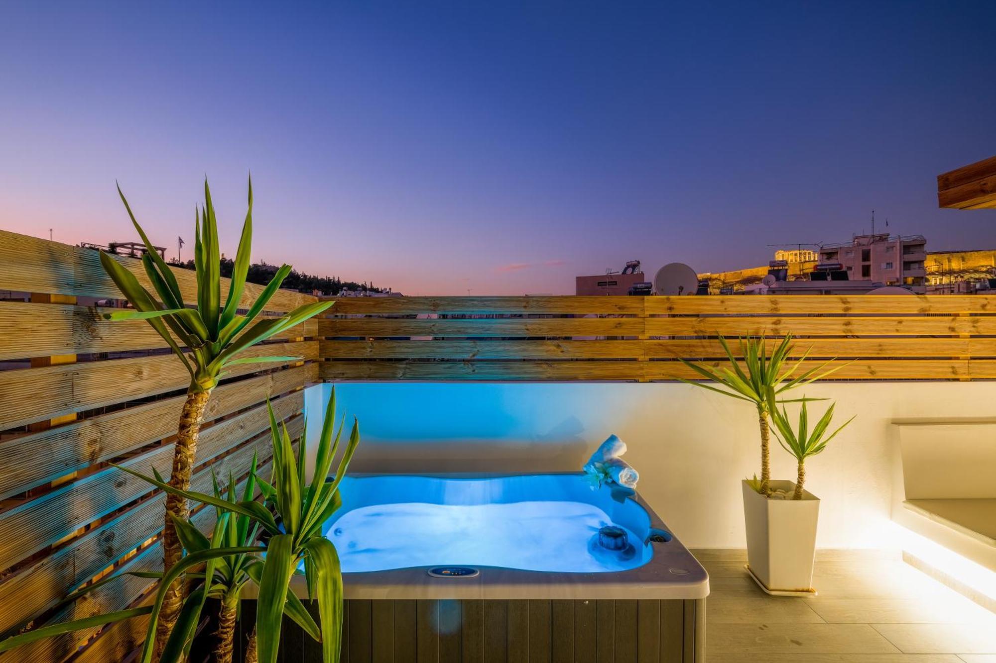 Appartement Acropolis View With Jacuzzi à Athènes Extérieur photo